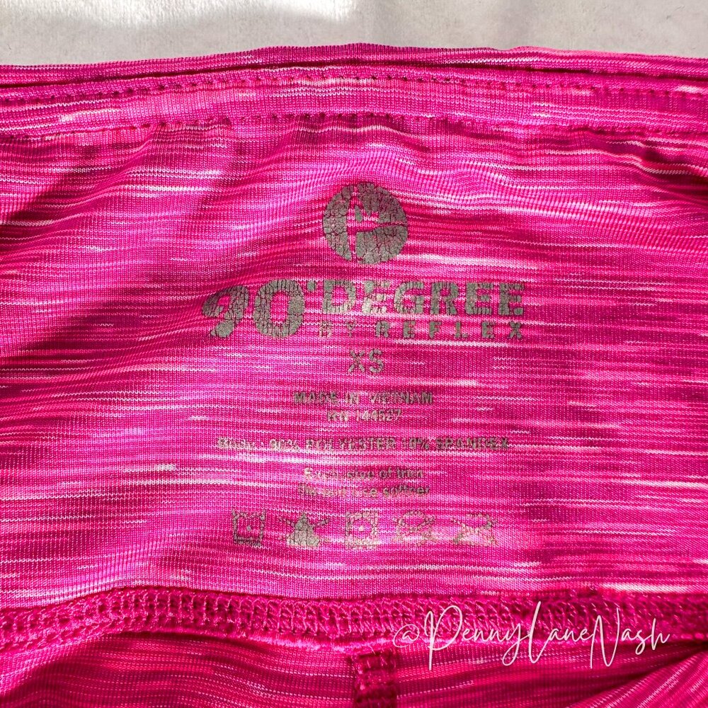 90 Degree by Reflex High Waisted Legging Pink - Picture 4 of 6
